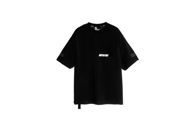 MWM Design Unisex Κοντομάνικο T-Shirt Μαύρο, Κόκκινο, Λευκό