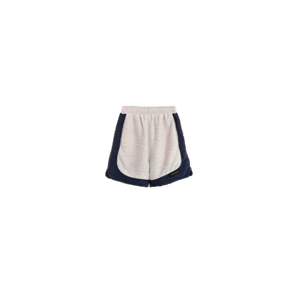 Mwm Two-Bone Pleated Texture Σορτς Αθλητικό (MW092040407 ECRU)