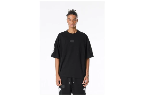 Mwm Wings Embroidered Mini T-Shirt (MW093020852 BLACK)