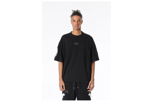 Mwm Wings Embroidered Mini T-Shirt (MW093020852 BLACK)