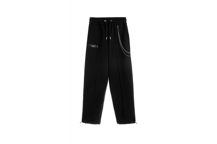 MWM Double Chain Unisex Παντελόνι Φόρμας Μαύρο