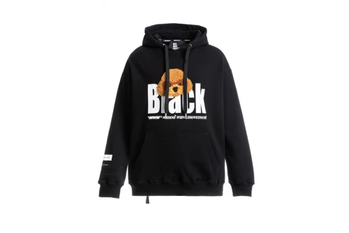 Mwm Mike Teddy Hoodie (MW093060062 BLACK)