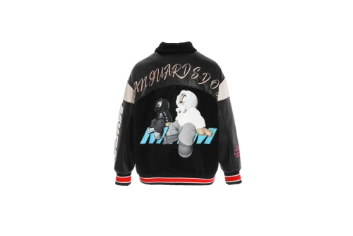 Mwm Vanguards Dog Μπουφάν Bomber (MW094070093 BLACK)