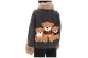Mwm Teddy Fur Μπουφάν Τζιν Γυναικείο (MW094070824 BLACK)
