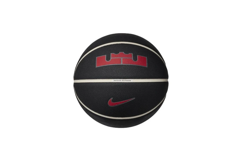 Nike All Court 8P LeBron James Μπάλα Μπάσκετ Μαύρη, Λευκή, Κόκκινη