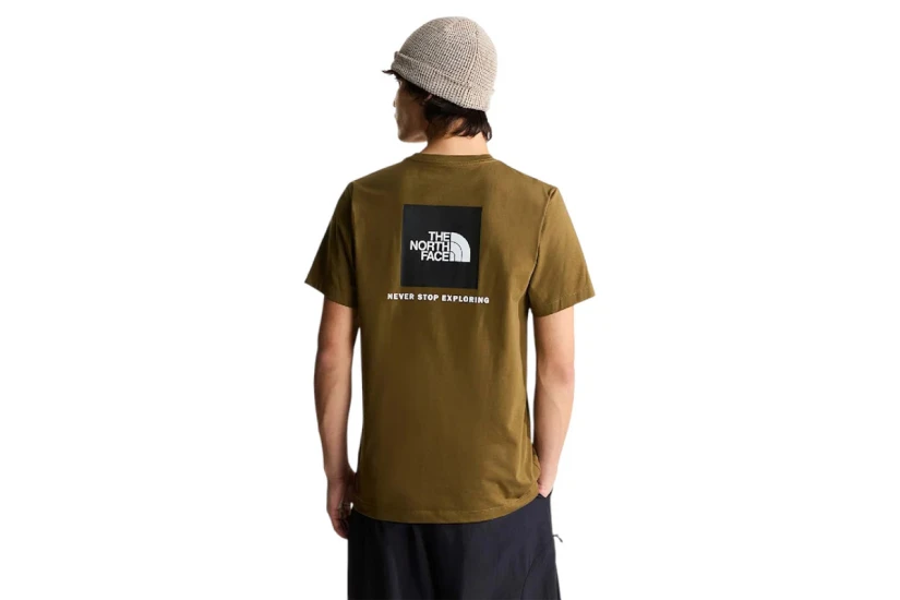 The North Face Evolution NSE Box Ανδρικό Κοντομάνικο T-Shirt Χακί