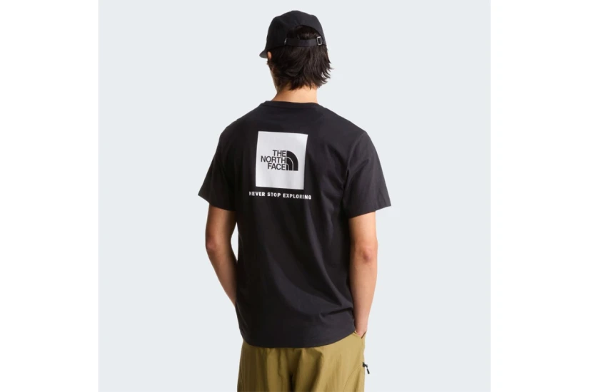 The North Face Evolution NSE Box Regular Ανδρικό Κοντομάνικο T-Shirt Μαύρο