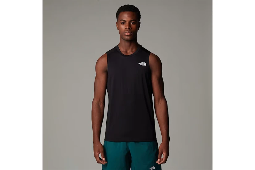The North Face 24/7 Ανδρική Αμάνικη Μπλούζα Μαύρη