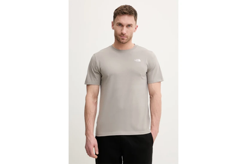 The North Face Evolution Simple Dome Ανδρικό Κοντομάνικο T-Shirt Γκρι
