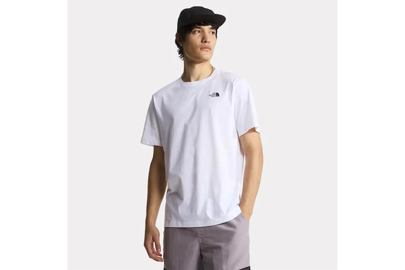 The North Face Evolution Simple Dome Ανδρικό Κοντομάνικο T-Shirt Λευκό