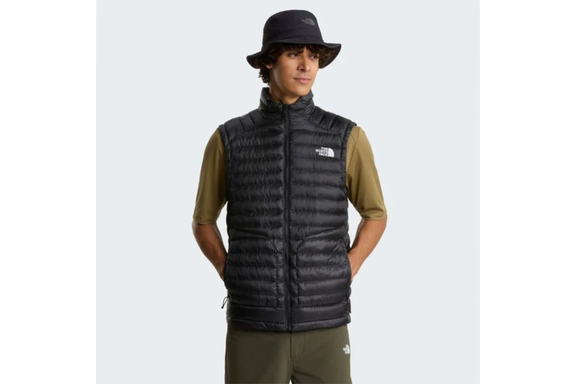 The North Face Huila Synthetic Insulation Ανδρικό Αμάνικο Μπουφάν Μαύρο