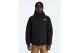 The North Face Quest Mono Insulated Ανδρικό Αδιάβροχο Μπουφάν με Κουκούλα Μαύρο