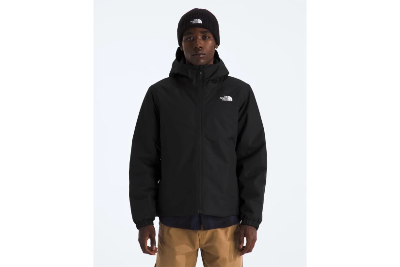 The North Face Quest Mono Insulated Ανδρικό Αδιάβροχο Μπουφάν με Κουκούλα Μαύρο