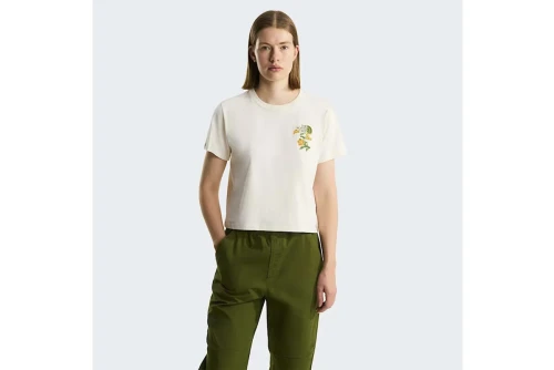 The North Face Flora Embroidered Graphic T-Shirt Γυναικείο (NF0A8G9QQLI1)