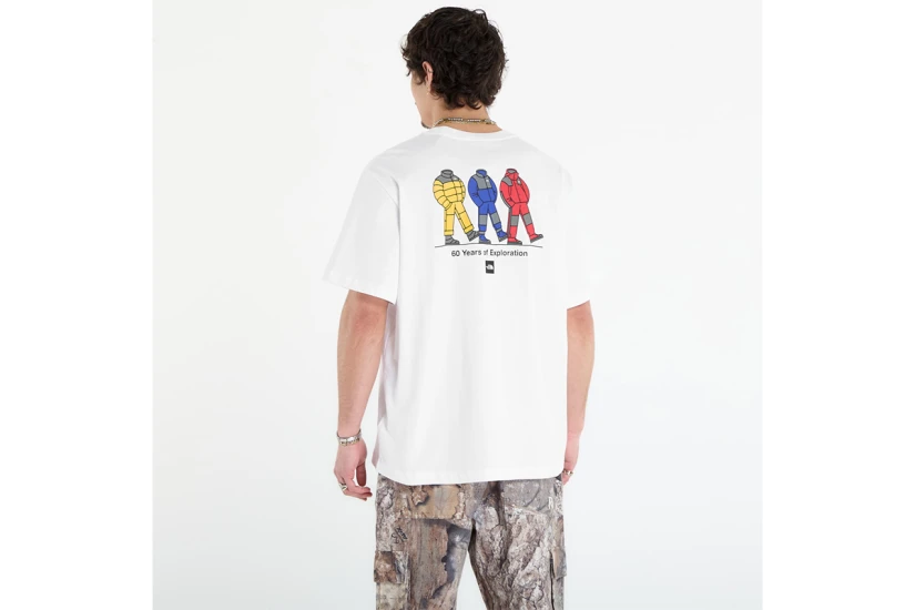 The North Face Celebration Relaxed Graphic Ανδρικό Κοντομάνικο T-Shirt Λευκό