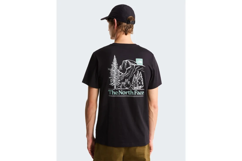 The North Face Monte Graphic Ανδρικό Κοντομάνικο T-Shirt Μαύρο