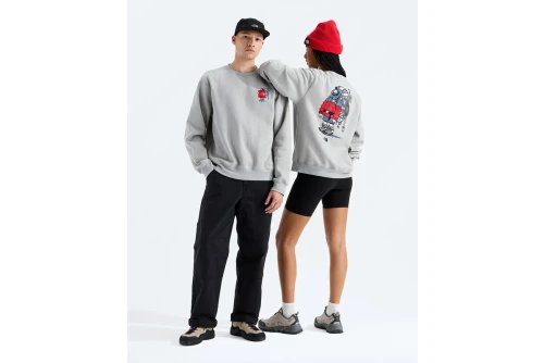The North Face Gear Up Get Out Graphic Μπλούζα Με Λαιμόκοψη Ανδρική (NF0A8JB52MB1)