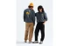 The North Face Gear Up Get Out Graphic Unisex Μακρυμάνικη Μπλούζα με Λαιμόκοψη Ανθρακί