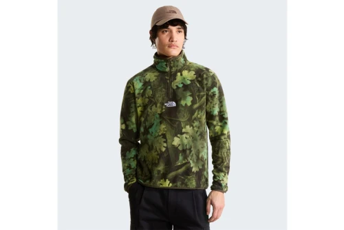 The North Face Glacier Novelty Logo Printed Μπλούζα Fleece Ανδρική (NF0A8JK8SS11)