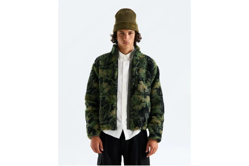 The North Face Extreme Pile 2 Printed Μπουφάν Sherpa Ανδρικό (NF0A8KR2T3Y1)