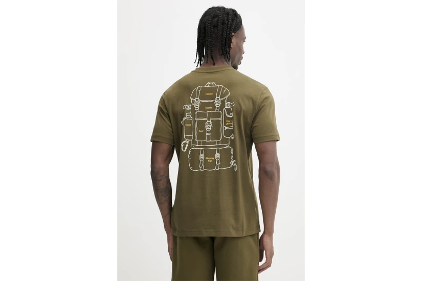 Napapijri Flint Ανδρικό Κοντομάνικο T-Shirt Χακί