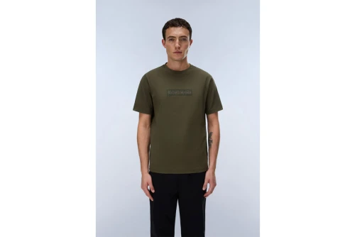 Napapijri S-Box Logo 1 T-Shirt Ανδρικό (NP0A4IFLG1F1)