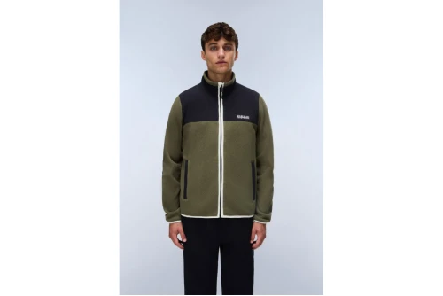 Napapijri T-Dergana Ζακέτα Fleece Ανδρική (NP0A88V1G1F1)