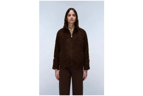 Napapijri T-Aleut Fleece Ζακέτα Sherpa Γυναικεία (NP0A8BAEWT31)