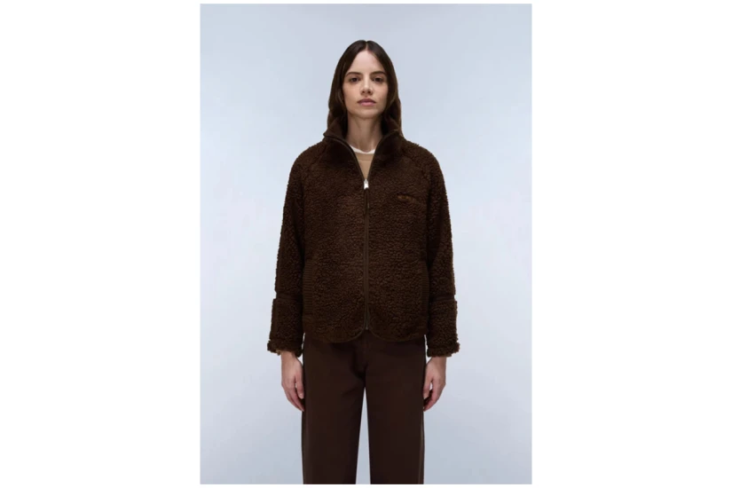 Napapijri T-Aleut Fleece Ζακέτα Sherpa Γυναικεία (NP0A8BAEWT31)