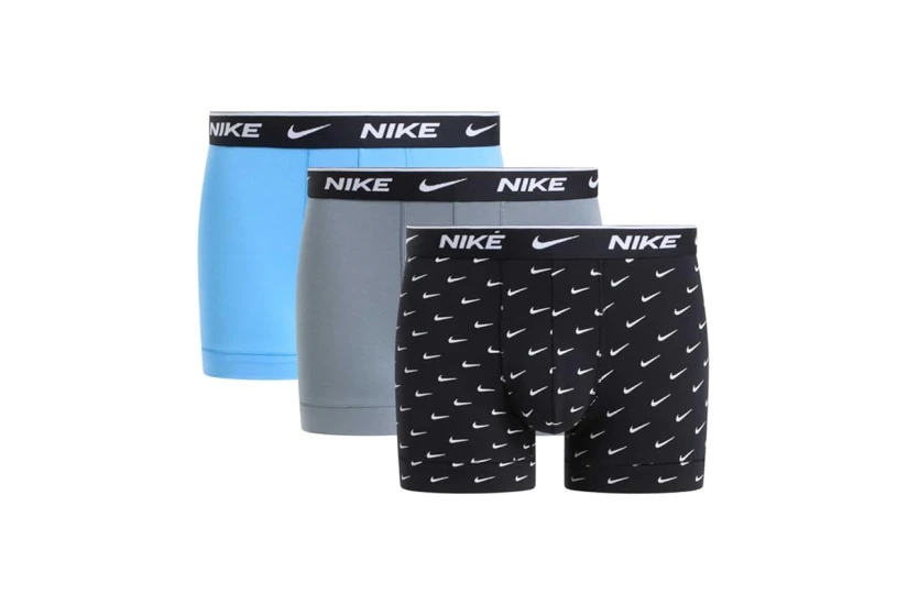 Nike Dri-FIT Everyday Cotton Stretch Ανδρικό Εσώρουχο Boxer 3 Τεμάχια