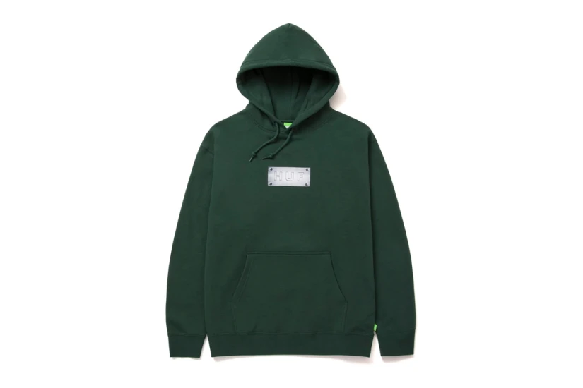 Huf Hardware P-O Hoodie Ανδρικό (PF00523 FOREST GREEN)