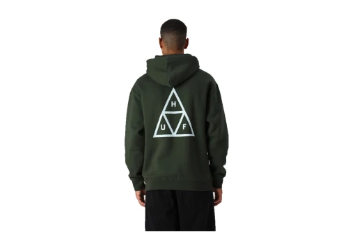 Huf Set Tt P-O Hoodie Ανδρικό (PF00572 HUNTER GREEN)