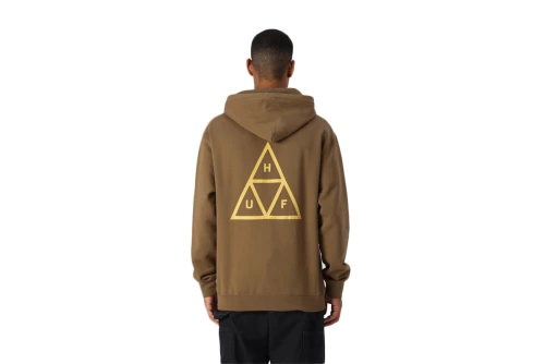 Huf Set Tt P-O Hoodie Ανδρικό (PF00572 MUD)