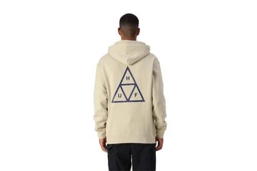 Huf Set Tt P-O Hoodie Ανδρικό (PF00572 STONE)