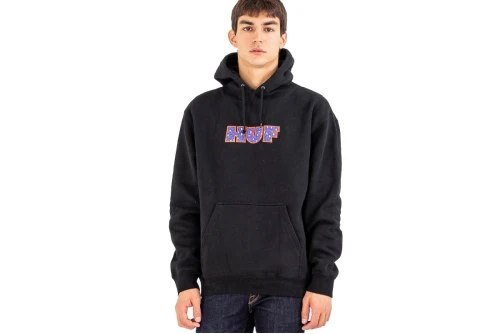 Huf Cheata P-O Hoodie Ανδρικό (PF00616 BLACK)