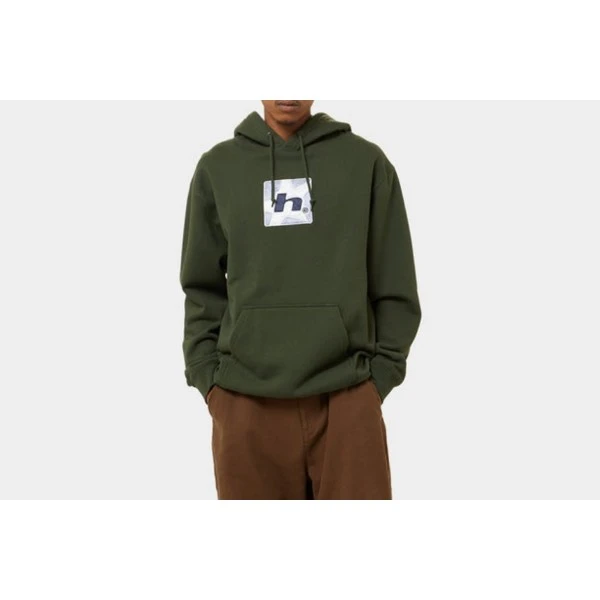 Huf H Star P-O Hoodie Ανδρικό (PF00679 HUNTER GREEN)