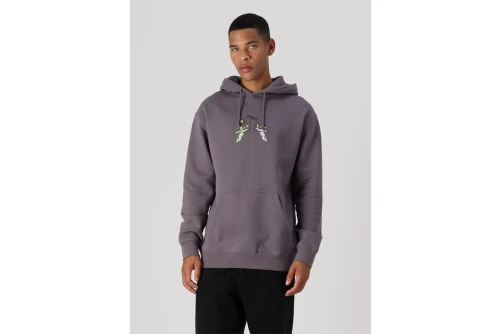 Huf Song P-O Hoodie Ανδρικό (PF00681 LIGHT PLUM)