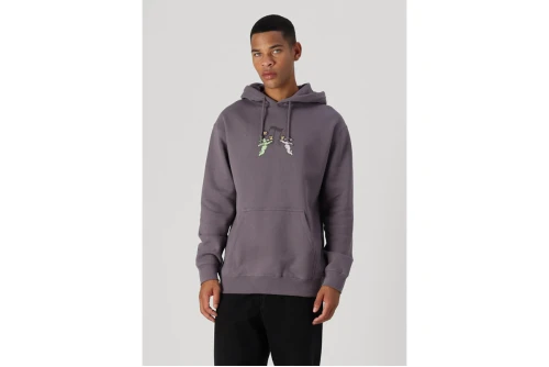 Huf Song P-O Hoodie Ανδρικό (PF00681 LIGHT PLUM)