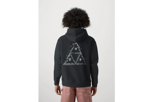 Huf Gleam P-O Hoodie Ανδρικό (PF00682 BLACK)
