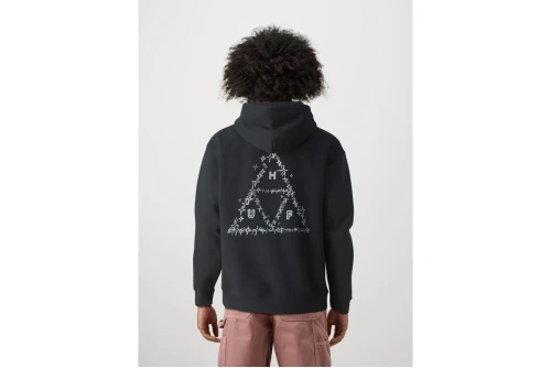 Huf Gleam P-O Hoodie Ανδρικό (PF00682 BLACK)