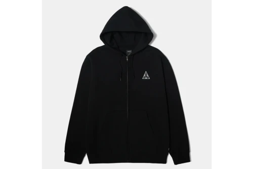 Huf Set Tt F-Z Ζακέτα Βαμβακερή Ανδρική (PF00697 BLACK)