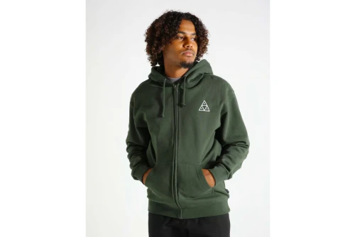 Huf Set Tt F-Z  Ζακέτα Βαμβακερή Ανδρική (PF00697 HUNTER GREEN)