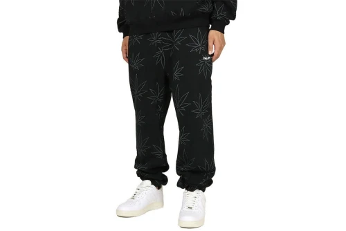Huf Plantlife Fleece Pant Παντελόνι Φόρμας Ανδρικό (PT00301 BLACK)