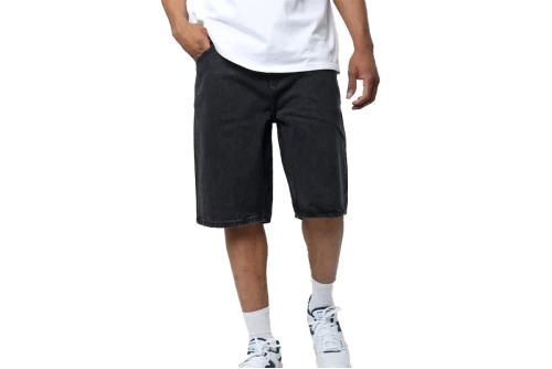 Huf Cromer  Βερμούδα Τζιν Ανδρική (PT00317 WASHED BLACK)