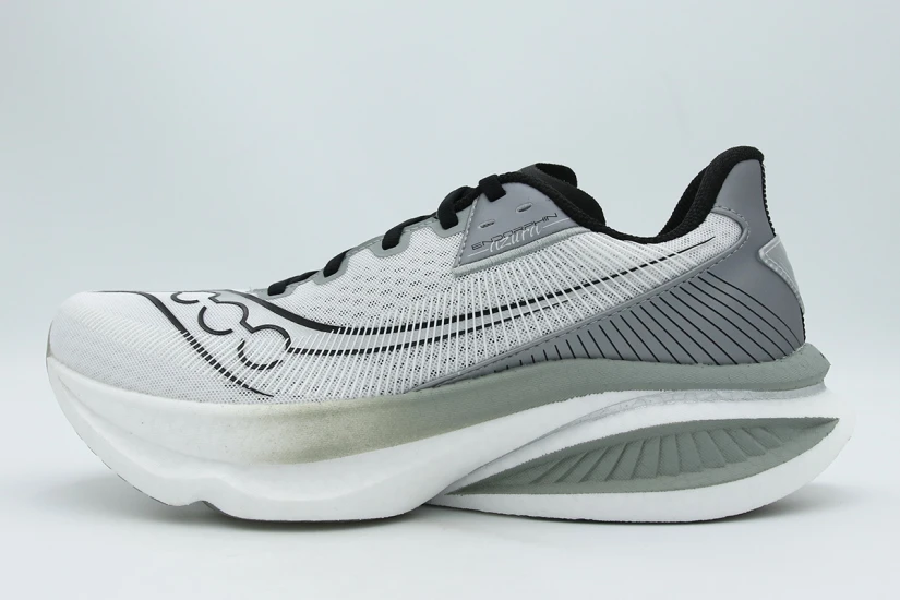 Saucony Endorphin Azura Ανδρικά Αθλητικά Παπούτσια για Τρέξιμο Λευκά, Γκρι, Μαύρα