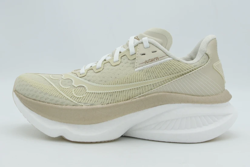 Saucony Endorphin Azura Γυναικεία Αθλητικά Παπούτσια για Τρέξιμο Εκρού, Μπεζ, Λευκά