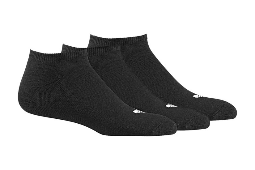 Adidas Originals Trefoil Liner Κοντές Κάλτσες Μα΄ύρες 3 Ζευγάρια