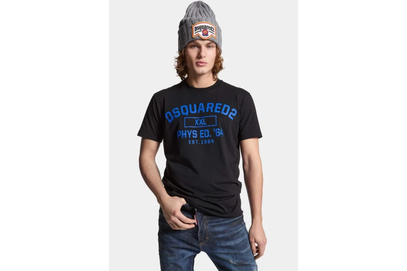 Dsquared2 XXL Phys Ed.1964 Cool Fit Ανδρικό Κοντομάνικο T-Shirt