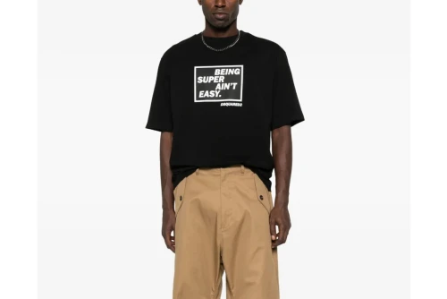 Dsquared2 Loose Fit T-Shirt Ανδρικό (S71GD1610 D20020 900)