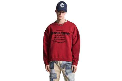 Dsquared2 Relax Fit Crewneck Μπλούζα Με Λαιμόκοψη Ανδρική (S71GU0692 S25030 307W)